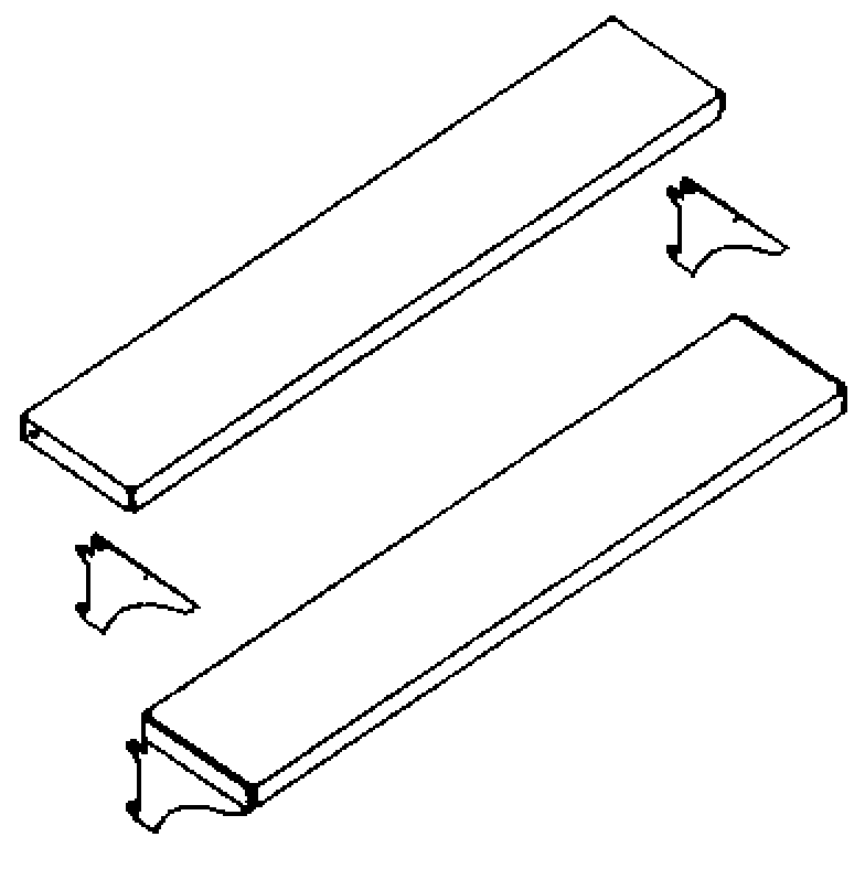 Arc Frame Single Shelf Kit