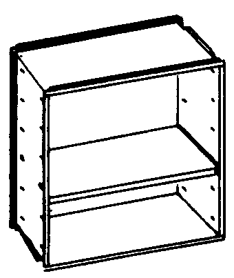 Flat Frame Internal Shelf Kit