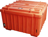 4x4 Orange Tub Shipping Case