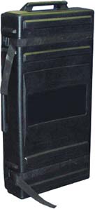 50x24 Flat Black Display Case